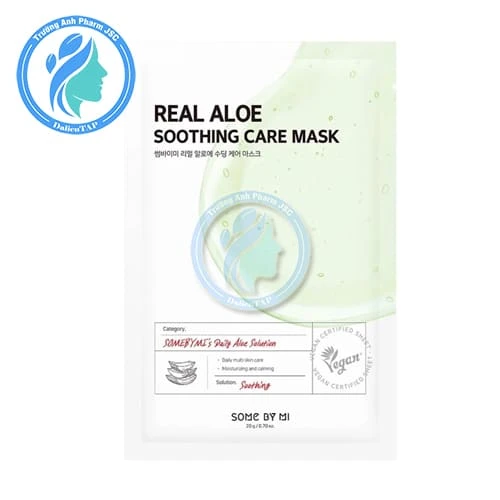 Some By Mi Real Aloe Soothing Care Mask 20g - Mặt nạ dưỡng da