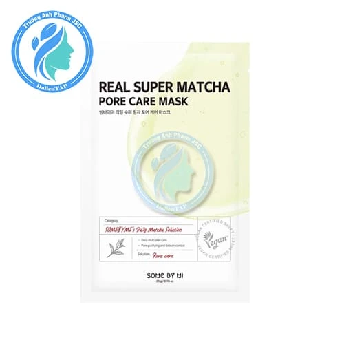 Some By Mi Real Super Matcha Pore Care Mask 20g - Mặt nạ dưỡng da