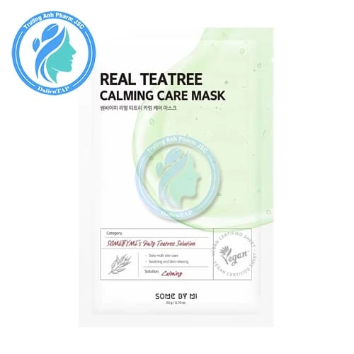 Some By Mi Real Teatree Calming Care Mask 20g - Mặt nạ dưỡng da