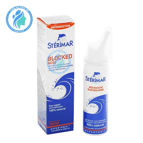 Sterimar Blocked Nose 50ml - Dung dịch vệ sinh mũi