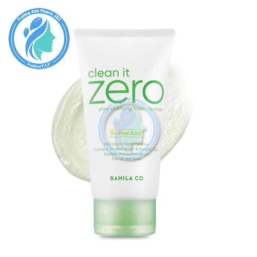 Sữa Rửa Mặt Banila Co Clean It Zero Pore Clarifying Foam Cleanser 150ml