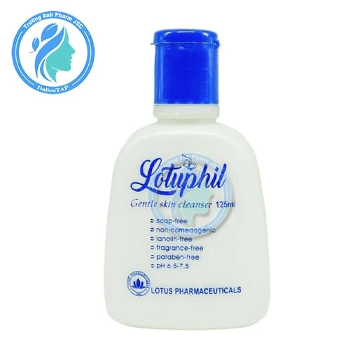 Sữa rửa mặt Lotuphil 125ml - Sát khuẩn, chống khô da
