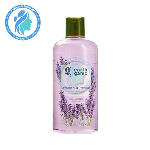 Sữa tắm Earthganic Chill & Calm Show Gel 240ml (Hương hoa oải hương)