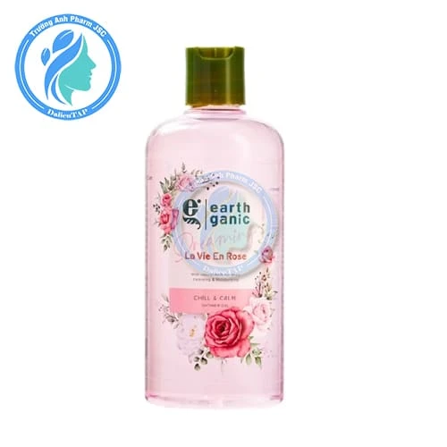 Sữa tắm Earthganic Chill & Calm Show Gel 500ml (Hương hoa hồng)