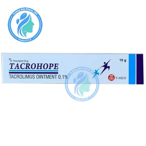 Tacrohope 10g - Thuốc trị viêm da, eczema hiệu quả của Ấn Độ