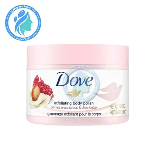 Tẩy da chết Dove Exfoliating body polish 298g (Pomegranate Seeds & Shea Butter)
