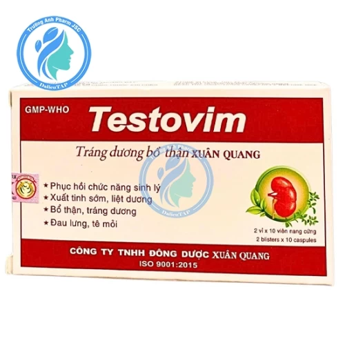 Testovim - Thuốc điều trị giúp bổ thận tráng dương