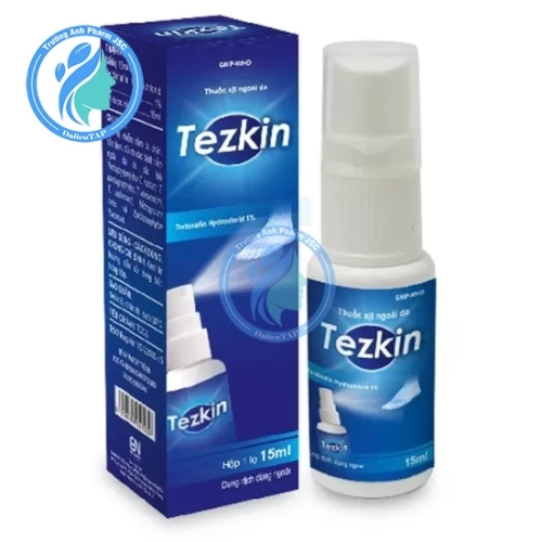 Topical Spray Tezkin 15ml - Thuốc xịt điều trị bệnh nấm ngoài da hiệu quả