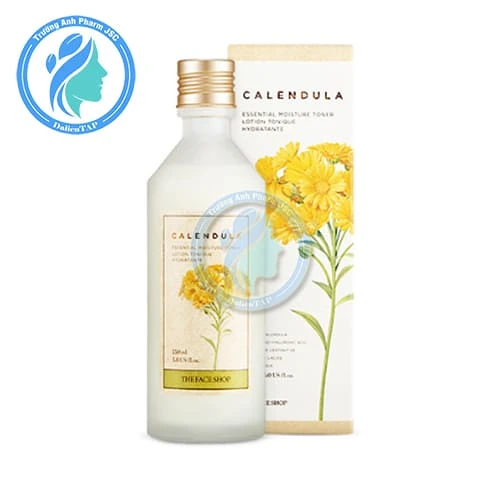 The Face Shop Calendula Essential Moisture Toner 150ml - Nước cân bằng làm dịu da