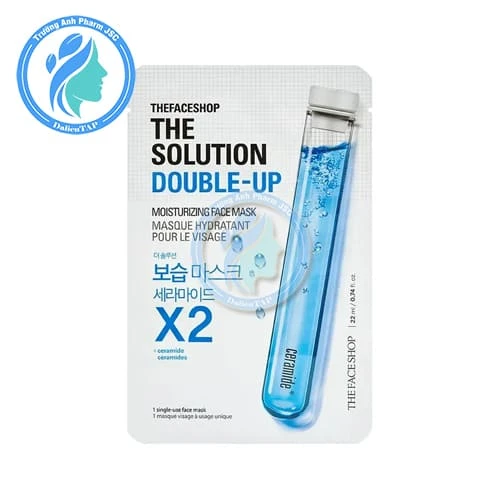 The Solution Double-Up Moisturizing Face Mask (Gz) 22ml - Mặt nạ dưỡng da