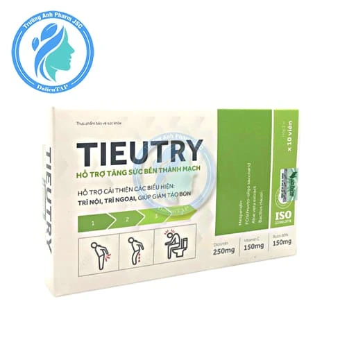 Tieutry - Hỗ trợ cải thiện các biểu hiện trĩ nội, trĩ ngoại