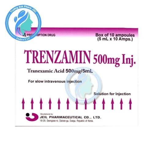 Trenzamin 500mg inj - Thuốc phòng ngừa và điều trị xuất huyết