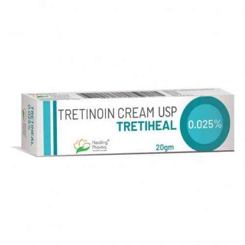 Tretiheal 0.025% 20g (Tretinoin Cream) - Giúp giảm mụn hiệu quả