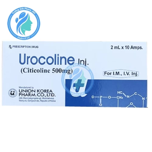 Urocoline 500mg - Thuốc điều trị bệnh não cấp và mạn tính