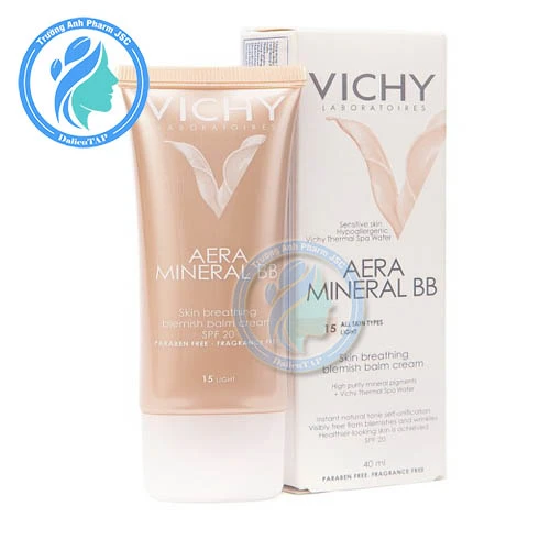 Vichy Aera Mineral BB 40ml (tone sáng) - Kem lót nền và chống nắng hiệu quả