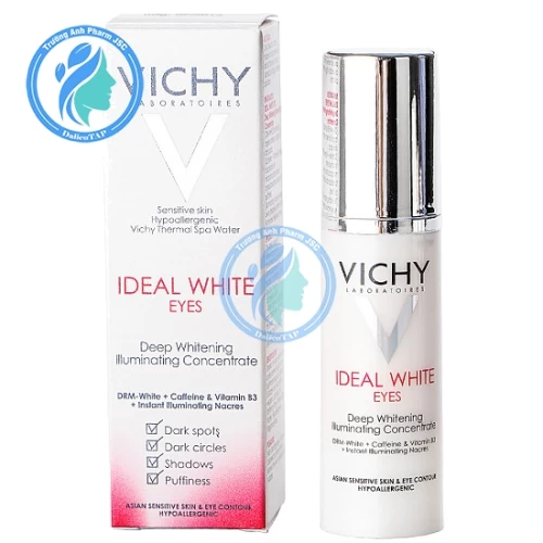 Vichy Ideal White Eyes Deep Whitening 15ml - Giúp điều trị quầng thâm mắt của Pháp