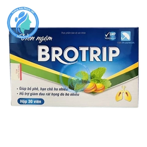 VIÊN NGẬM BROTRIP - Giúp bổ phế, hỗ trợ hạn chế ho nhiều