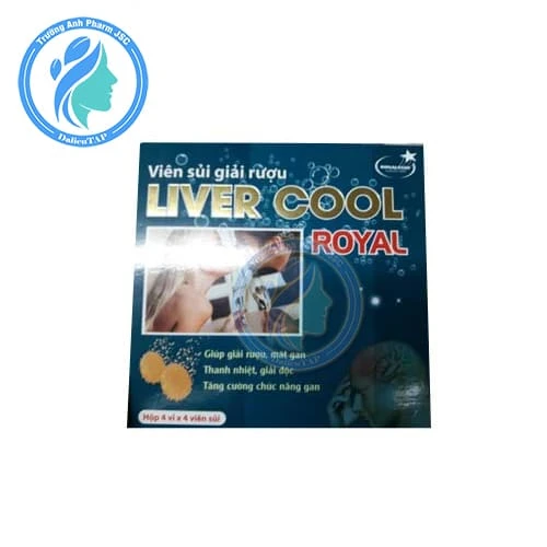 Viên sủi giải rượu Liver Cool Royal - Tăng cường giải độc gan