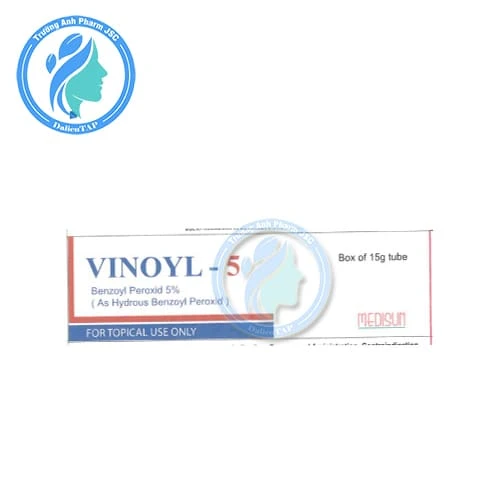 Vinoyl-5 - Điều trị tại chỗ mụn trứng cá của dược phẩm Me Di Sun