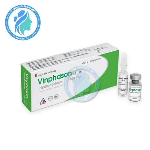 Vinphason 100mg - Điều trị suy vỏ thượng thận sử dụng liệu pháp thay thế hormon