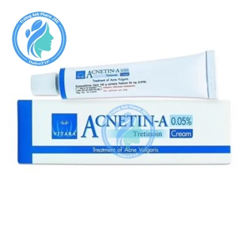 Vitara Acnetin-A 0.05% 10g - Kem trị mụn và chống lão hóa tức thì