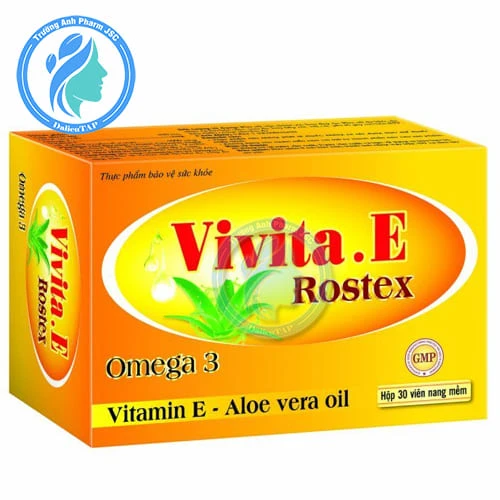Vivita.E Omega3 Rostex - Viên uống chống lão hóa da