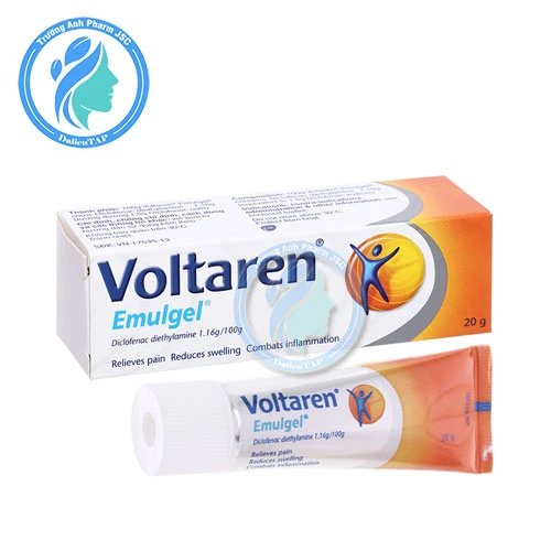 Voltaren Emulgel 20g - Giúp giảm đau, sưng, kháng viêm hiệu quả