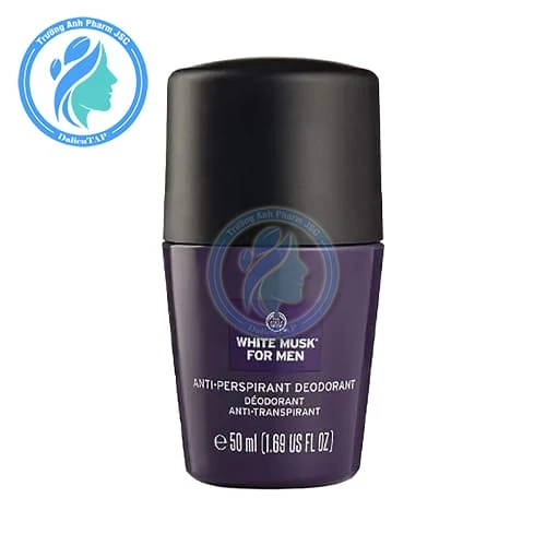 White Musk For Men Anti-Perspirant Deodorant 50ml - Lăn khử mùi dành cho nam