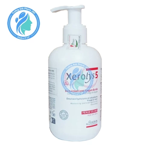 Xerolys 5 Soin Emollient Longue Duree 200ml - Giúp dưỡng ẩm