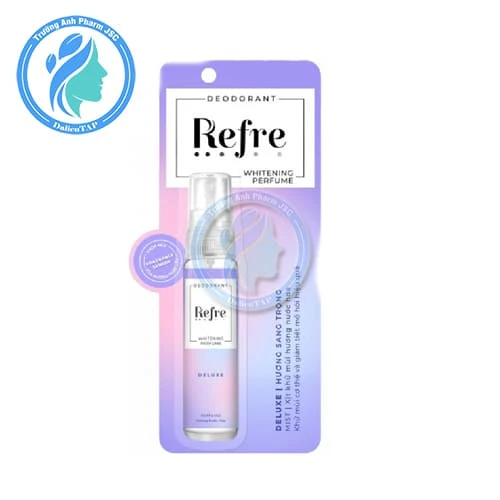 Xịt khử mùi Refre Whitening Hương Deluxe 30ml - Giúp khử mùi cơ thể