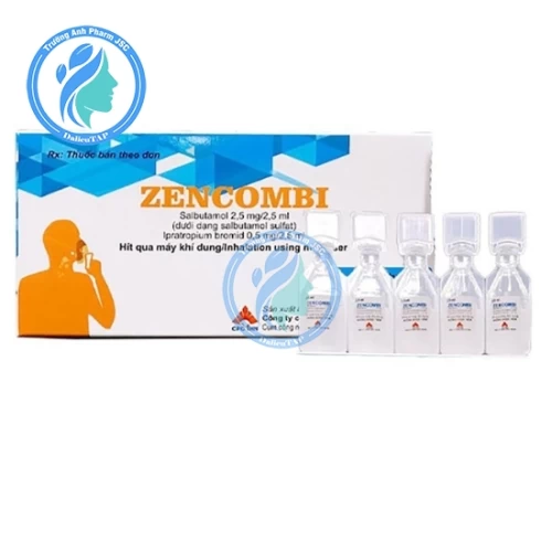 Zencombi 2,5mg/2,5ml CPC1HN - Thuốc điều trị tắc nghẽn đường hô hấp