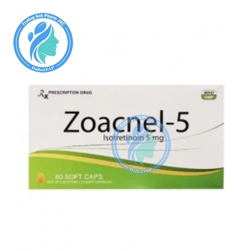 Zoacnel-5 - Thuốc điều trị mụn trứng cá dạng nặng