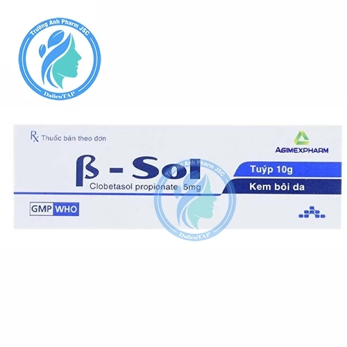 B-Sol 10g - Thuốc điều trị bệnh ngoài da, ngăn ngừa viêm nhiễm hiệu quả (10 hộp)