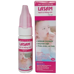 Lasam trẻ em 70ml - Hỗ trợ điều trị viêm mũi ở trẻ