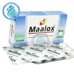 Maalox (viên nén) - Thuốc trị đầy hơi, chướng bụng, khó tiêu
