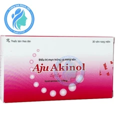 Aju Akinol 10mg - Thuốc trị mụn trứng cá sần nặng hiệu quả