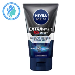 SRM Nivea Men Extra White Dark Spot Reduction Detox Mud 100ml