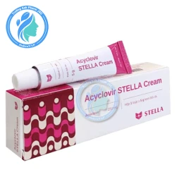 Acyclovir Stella Cream 5g - Thuốc kháng virus Herpes simplex