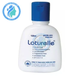 Sữa rửa mặt Loturelle 125ml - Giúp dưỡng da, sát khuẩn, ngừa mụn