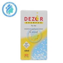 Dezor Shampoo 60ml - Dầu gội trị gàu, nấm da đầu hiệu quả