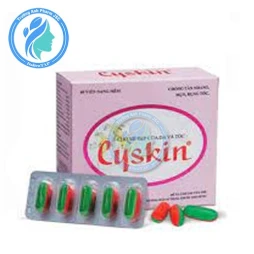 Cyskin (viên) - Hỗ trợ điều trị viêm da, tàn nhang, sạm da