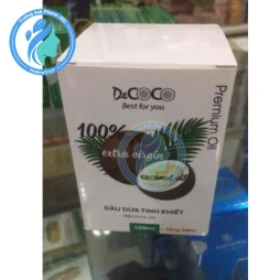 Dầu dừa tinh khiết Decoco 100ml - Giúp dưỡng tóc, dưỡng ẩm da