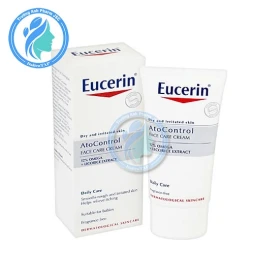 Kem dưỡng Eucerin Atocontrol Face Cream 12% Omega dành cho da khô