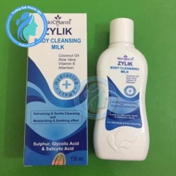 Zylik Body Cleansing Milk 150ml - Sữa tắm trị mụn trứng cá