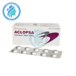 Aclopsa 100mg Zim Lab - Thuốc giảm đau, kháng viêm