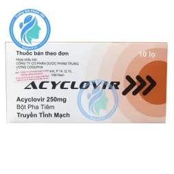 Acyclovir 250mg Kievmedpreparat (tiêm)