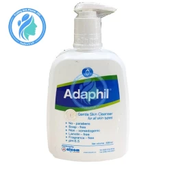 Adaphil 500ml - Sữa tắm, sữa rửa mặt trị các bệnh lý về da