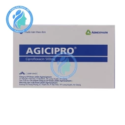Agicipro 500mg Agimexpharm - Thuốc điều trị nhiễm khuẩn