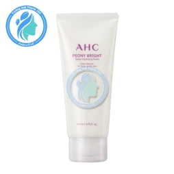 AHC Peony Bright Deep Clearing Foam 140ml - Sữa rửa mặt làm sạch da