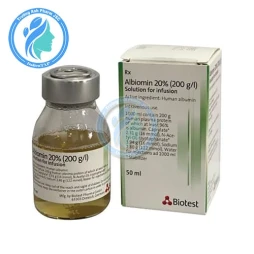 Albiomin 20% 50ml - Thuốc điều trị mất máu, mất protein huyết tương